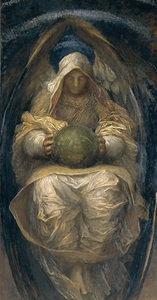 The All Pervading [1887] by George Frederic Watts [1817–1904]